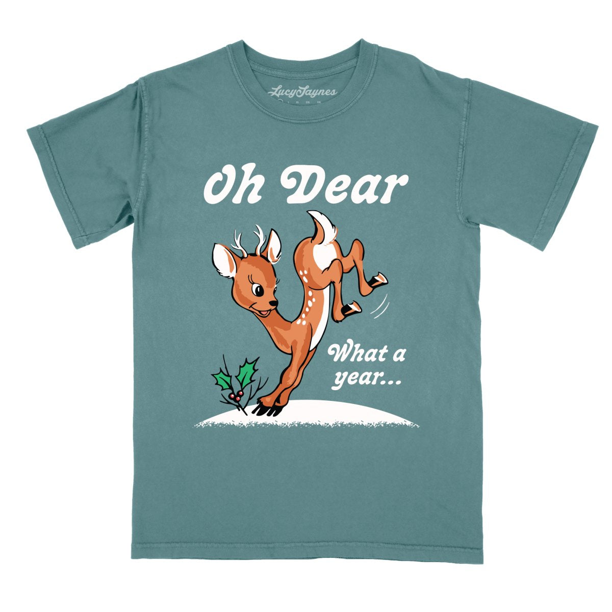Oh Dear What A Year Comfort Colors Tee