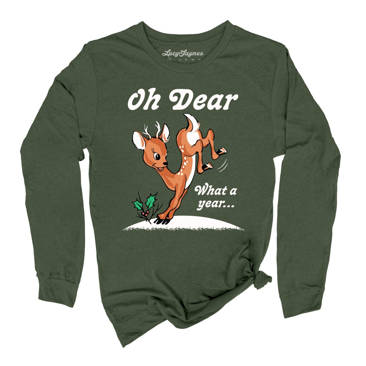Oh Dear What A Year Long Sleeve Tee