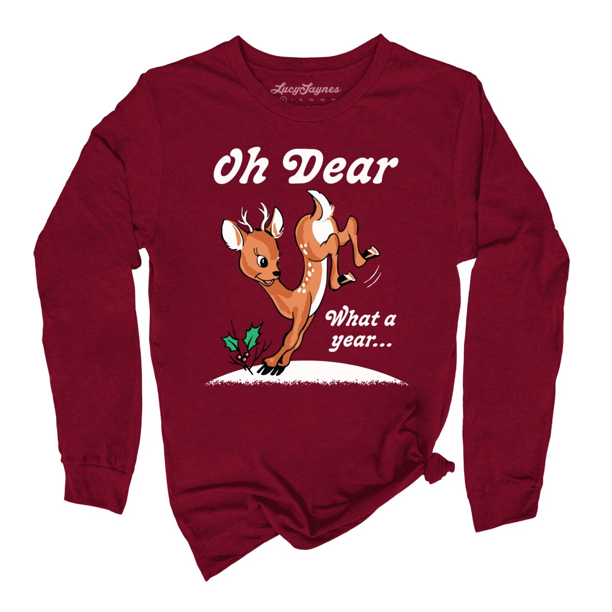 Oh Dear What A Year Long Sleeve Tee