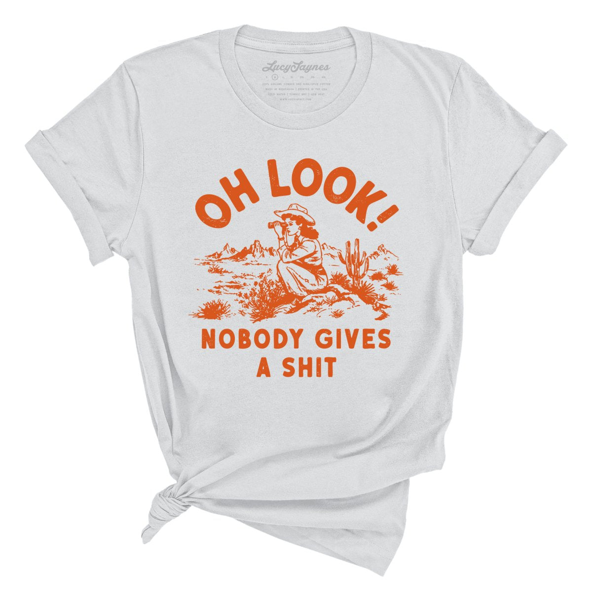 Oh Look Nobody Gives A Shit - Tee