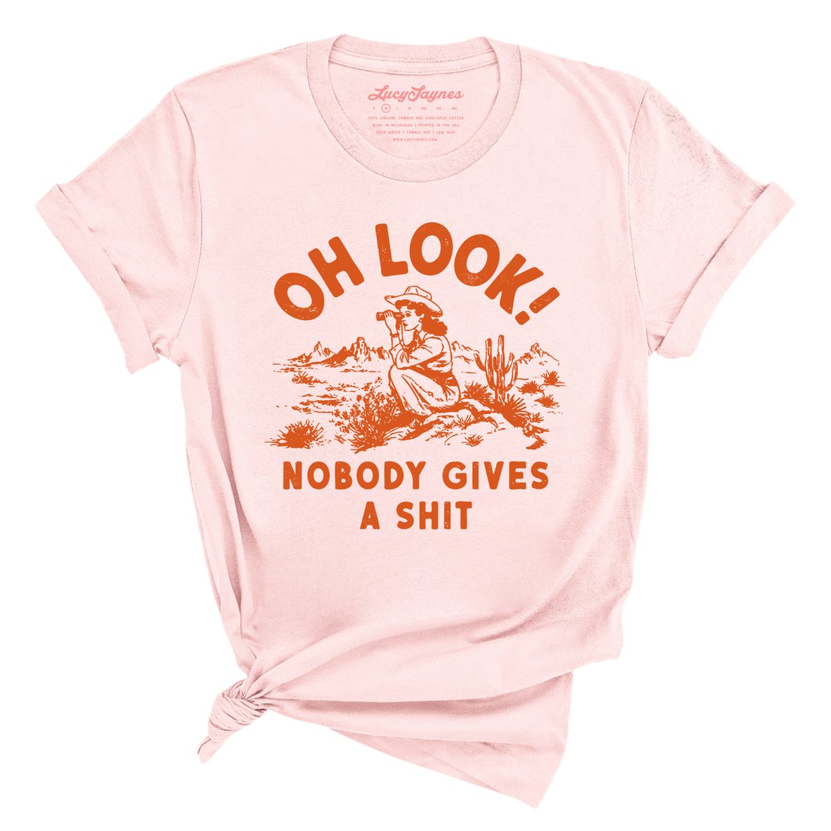 Oh Look Nobody Gives A Shit - Tee