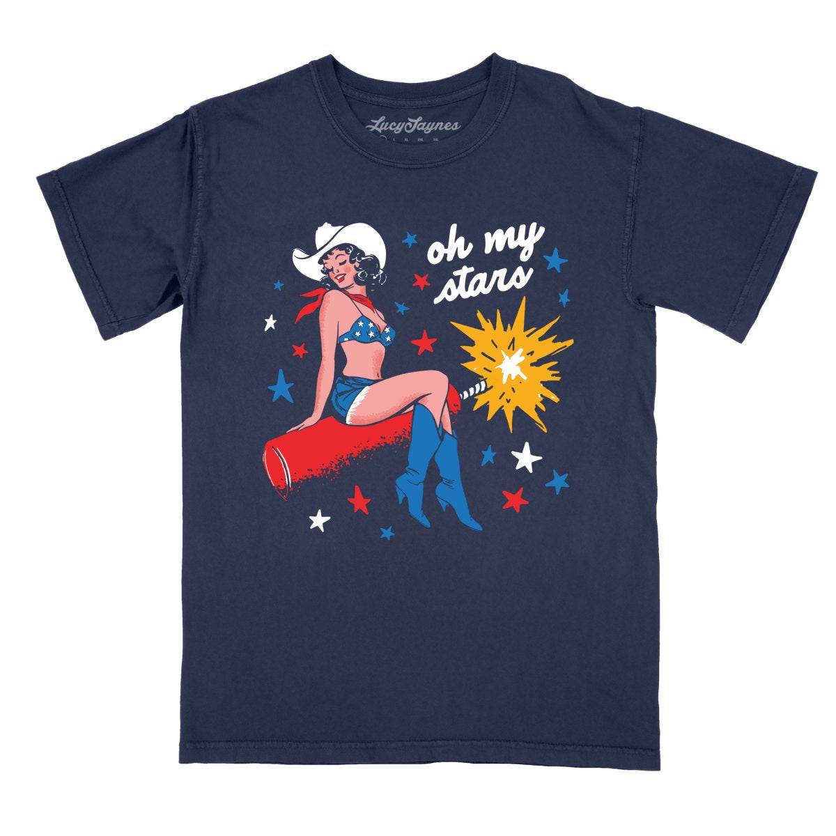 Oh My Stars Comfort Colors Tee