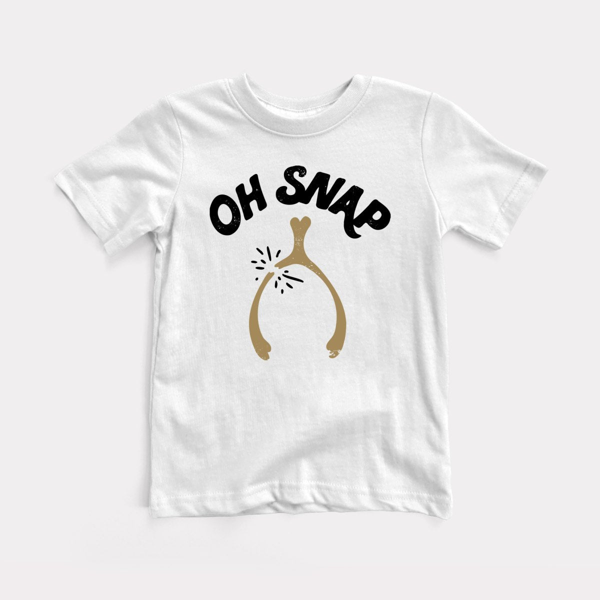 Oh Snap Wishbone - Baby Tee