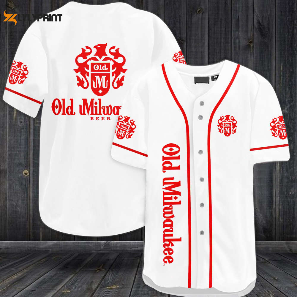 Old Milwaukee Beer Baseball Jersey - lylyprint.com