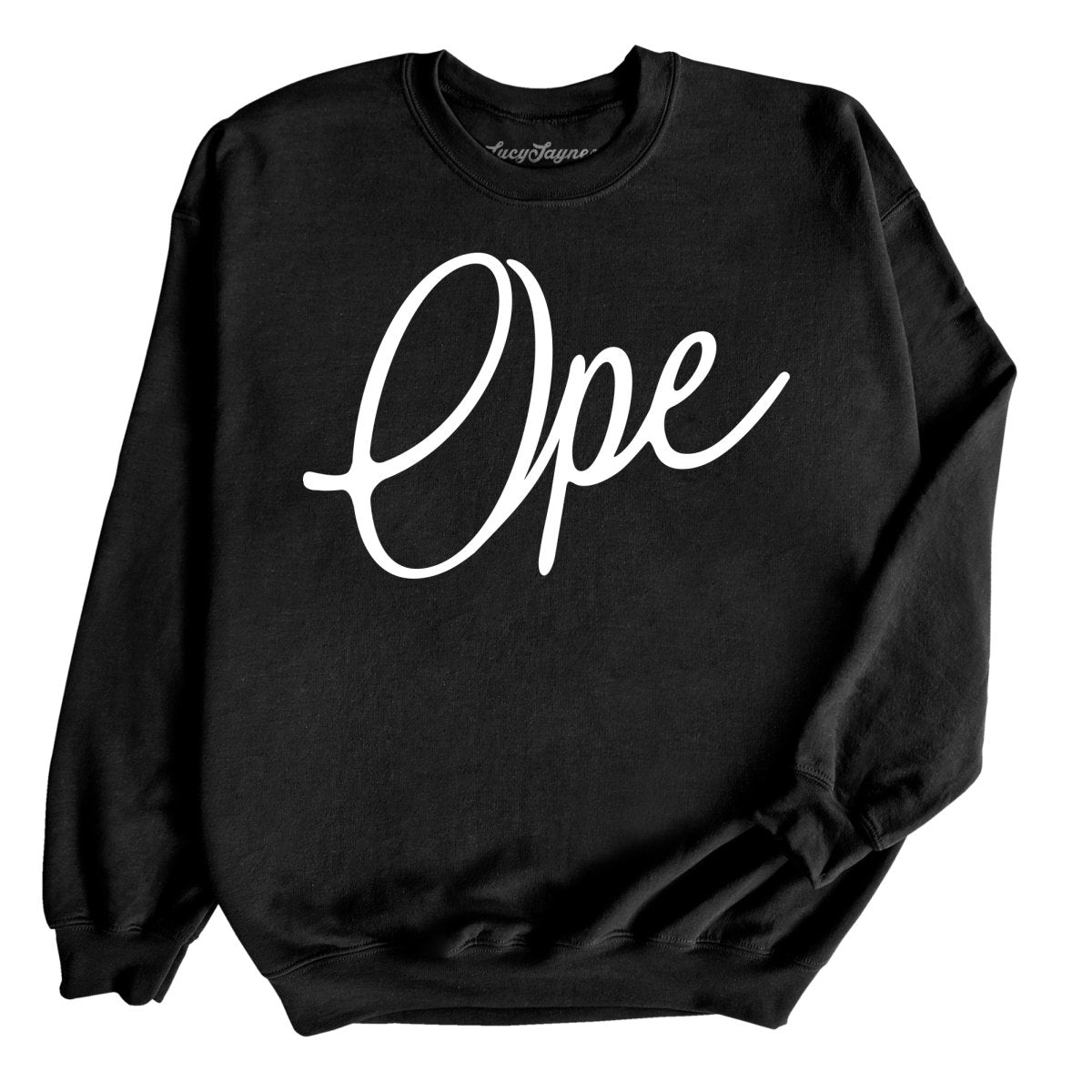 Ope Script Sweatshirt