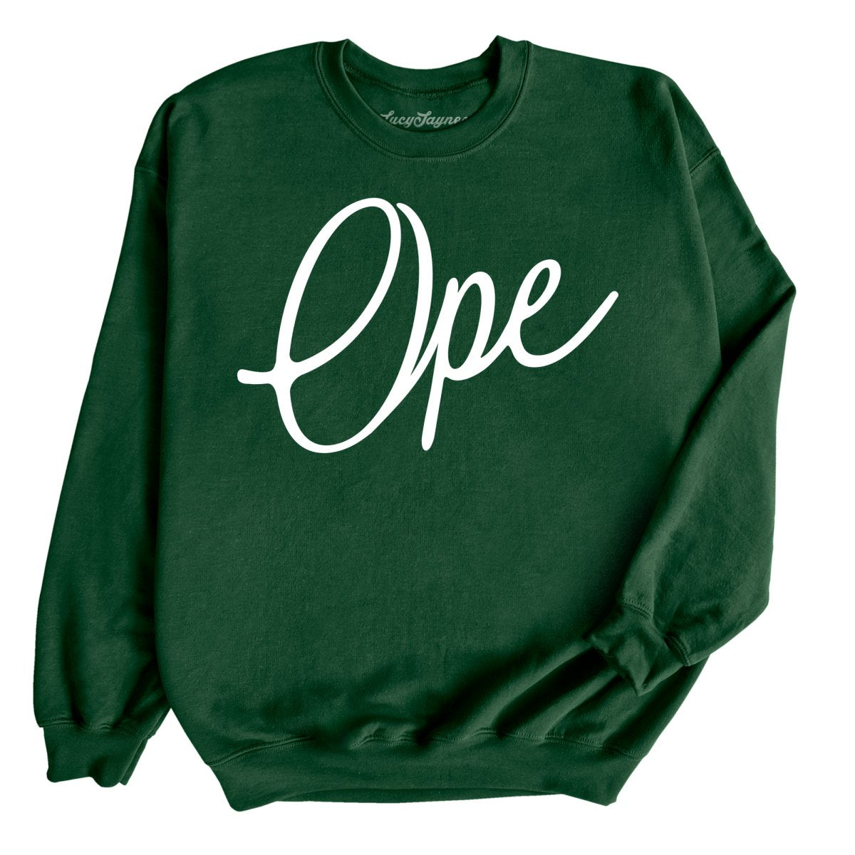 Ope Script Sweatshirt