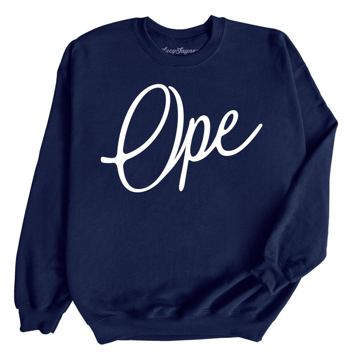 Ope Script Sweatshirt