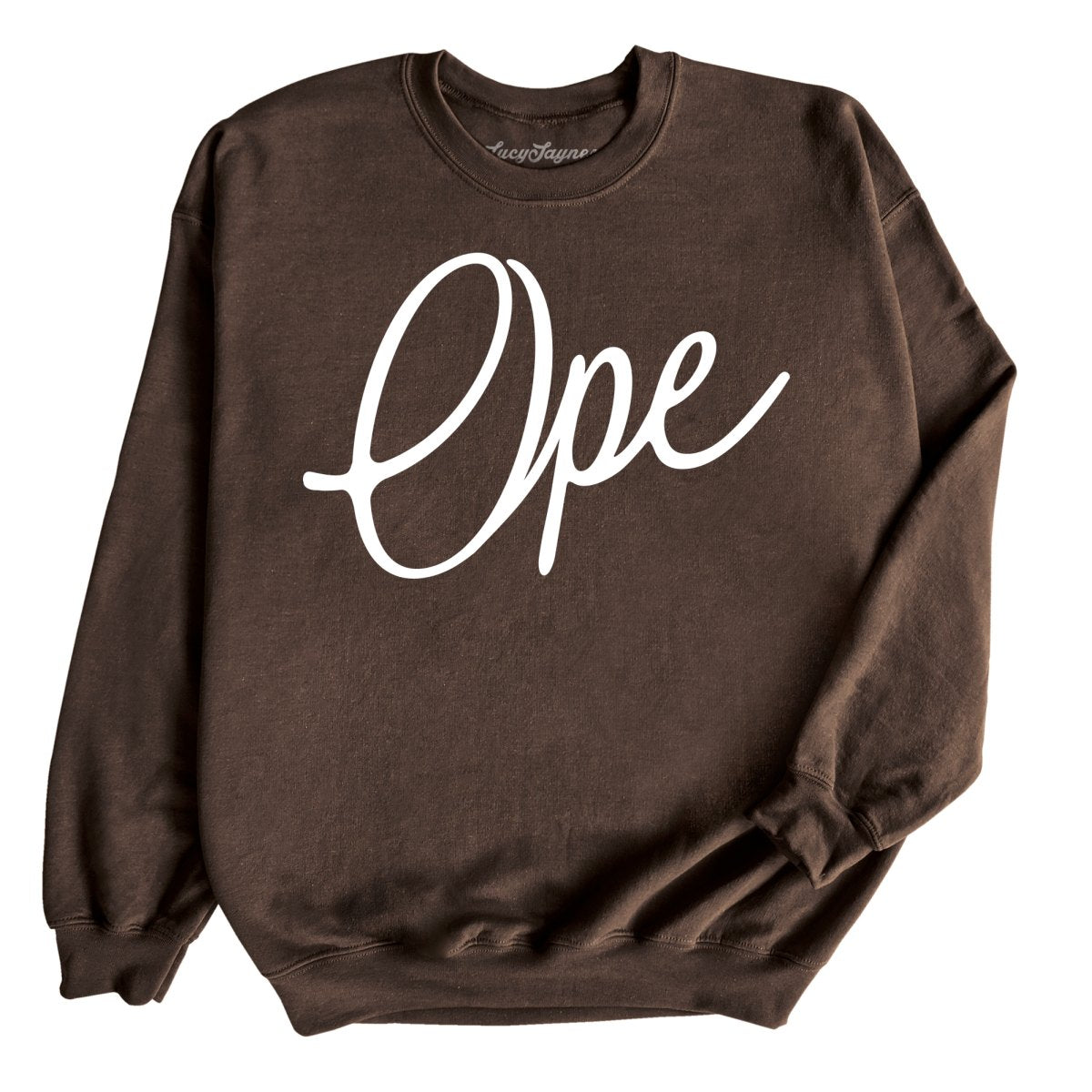 Ope Script Sweatshirt