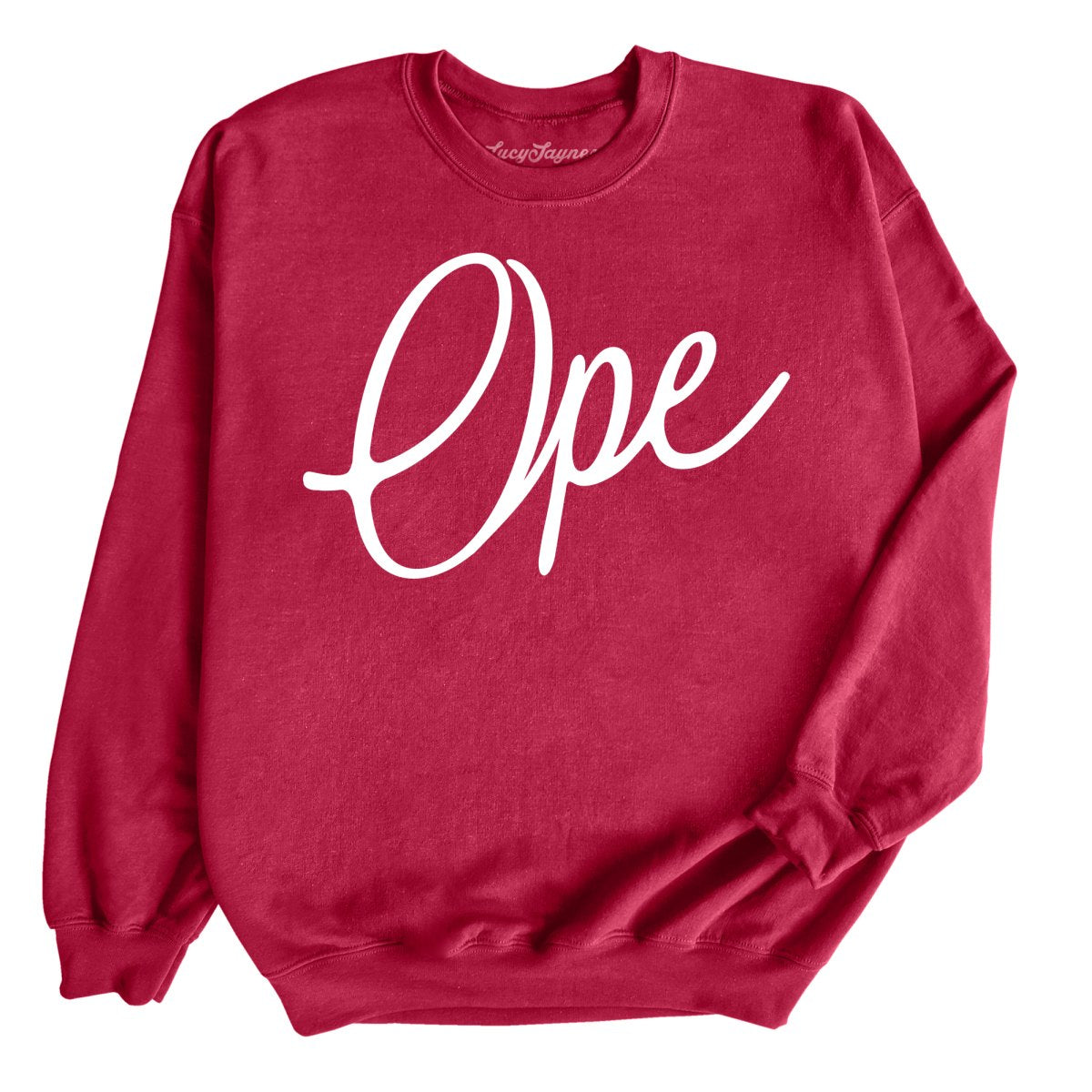 Ope Script Sweatshirt