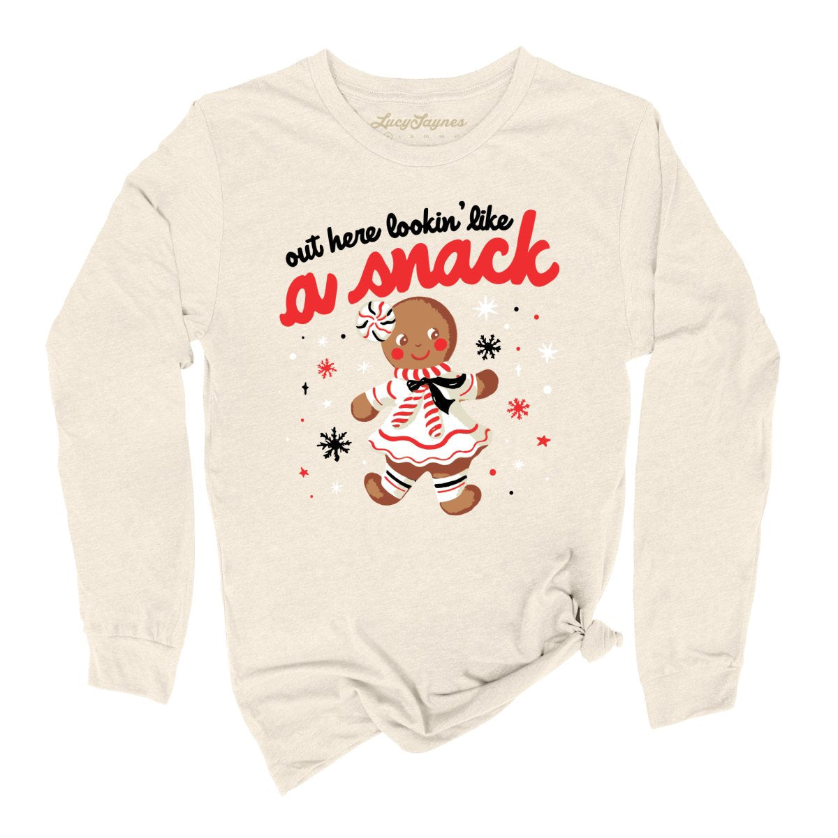 Out Here Lookin' Like A Snack Long Sleeve Tee