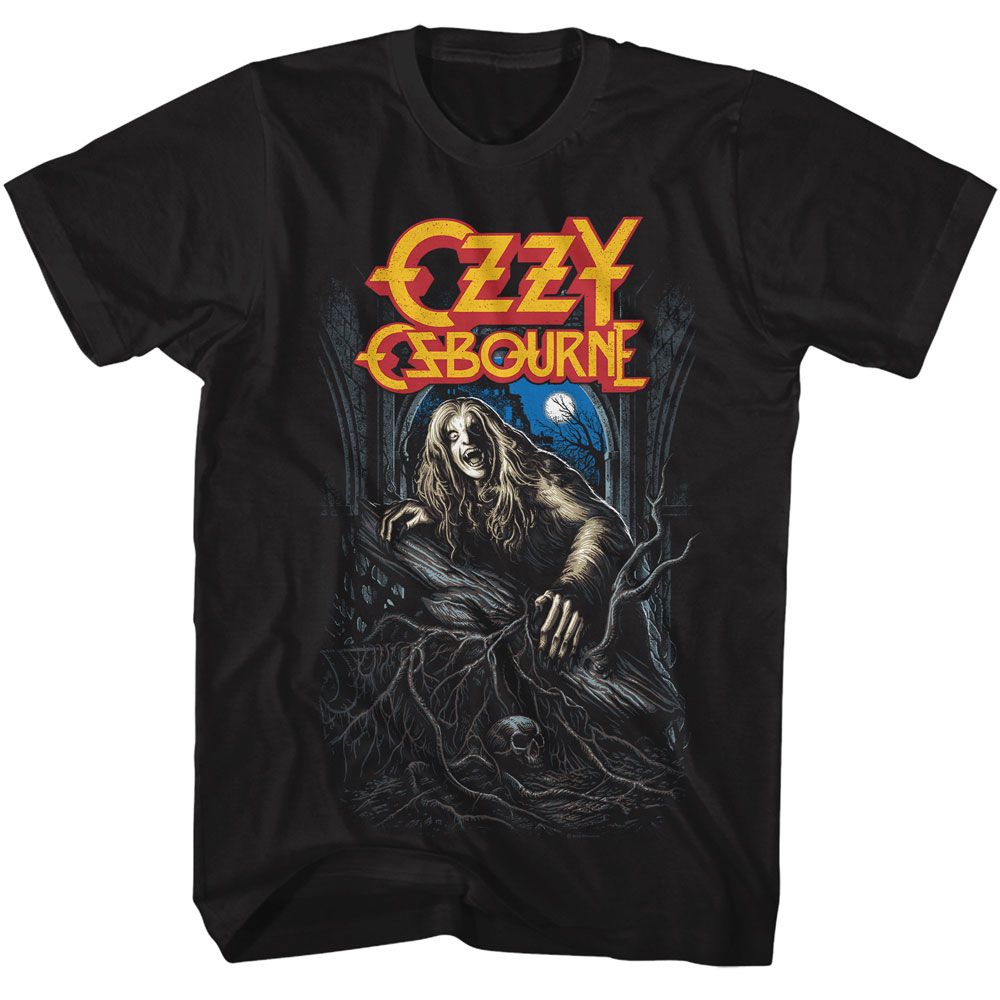 Ozzy Osbourne - Ozzy Bark At The Moon Boyfriend Tee