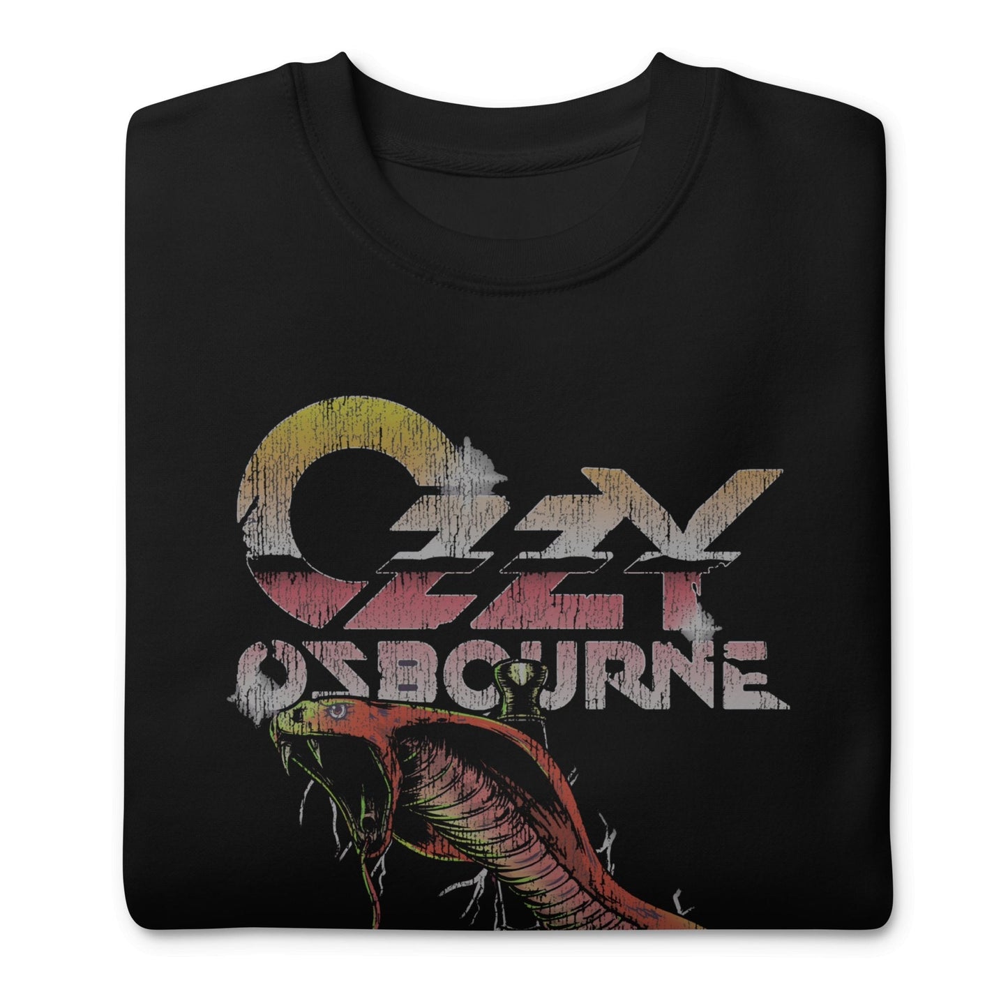 Ozzy Osbourne Snake Bite Jumbo Print Sweatshirt
