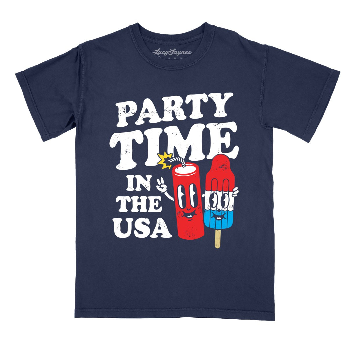 Party Time In The USA Comfort Colors Tee