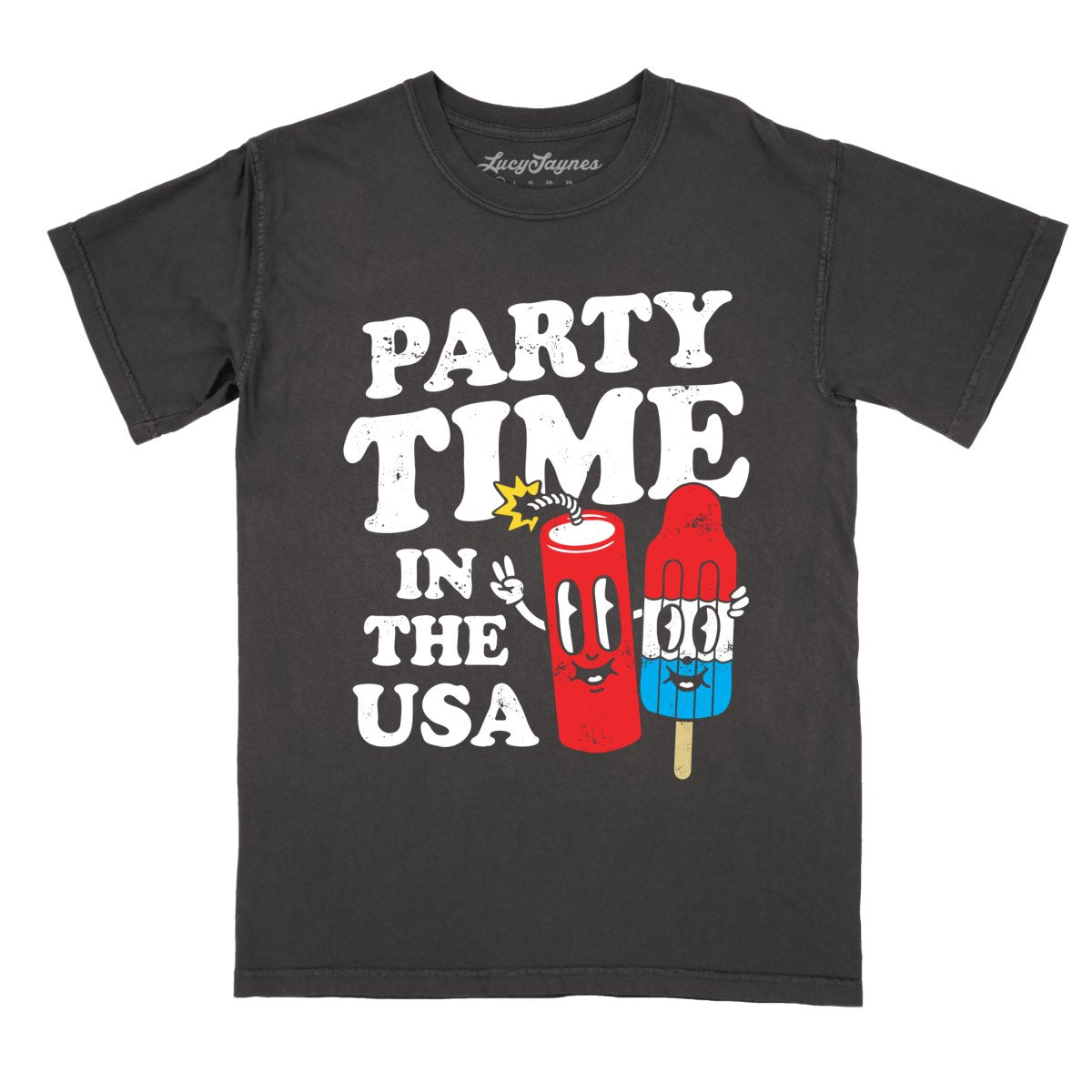 Party Time In The USA Comfort Colors Tee