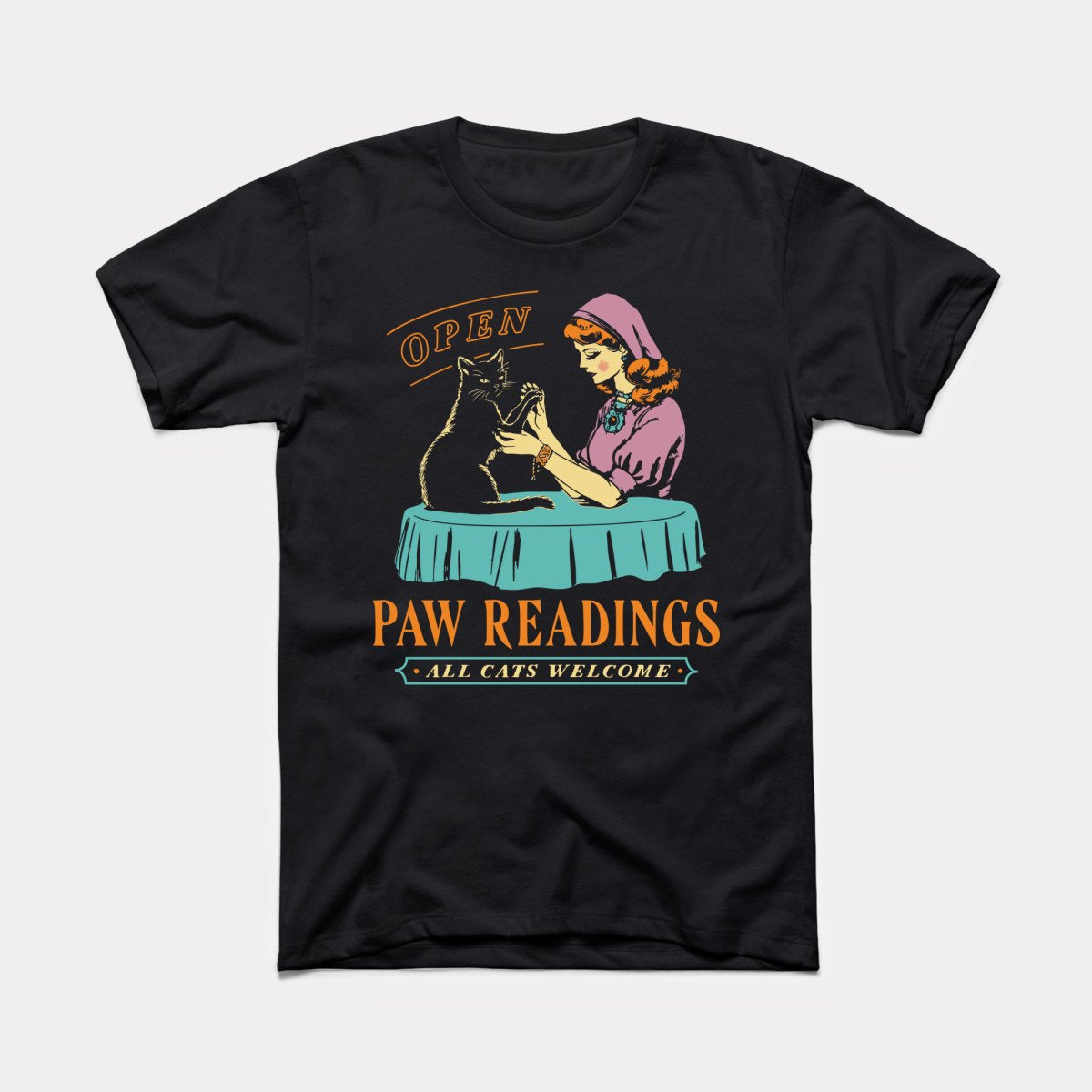 Paw Readings - Adult Unisex Tee