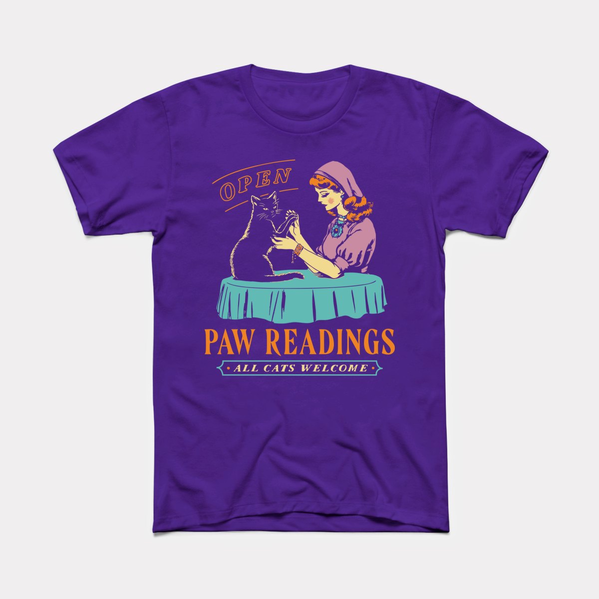 Paw Readings - Adult Unisex Tee