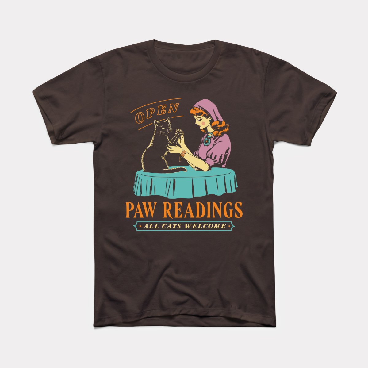 Paw Readings - Adult Unisex Tee