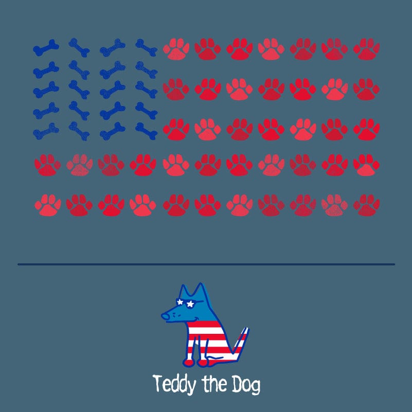 Paws for USA - Lightweight Tee