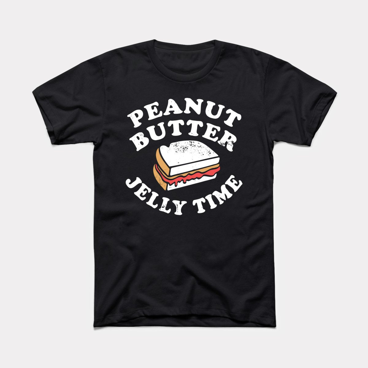 Peanut Butter Jelly Time Adult Unisex Tee