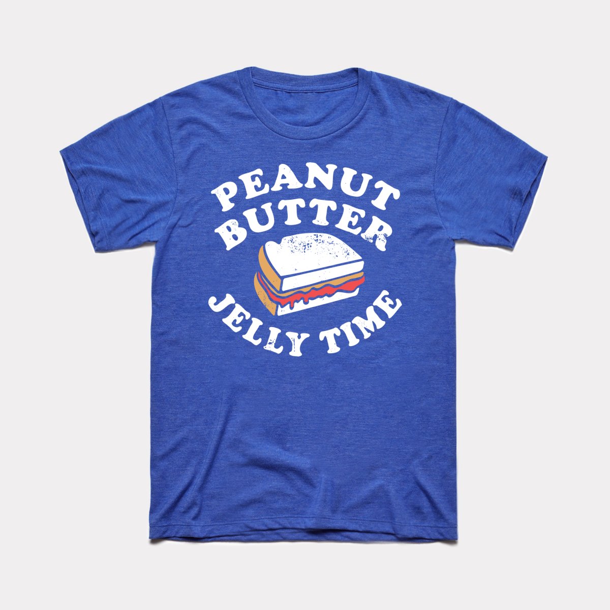Peanut Butter Jelly Time Adult Unisex Tee