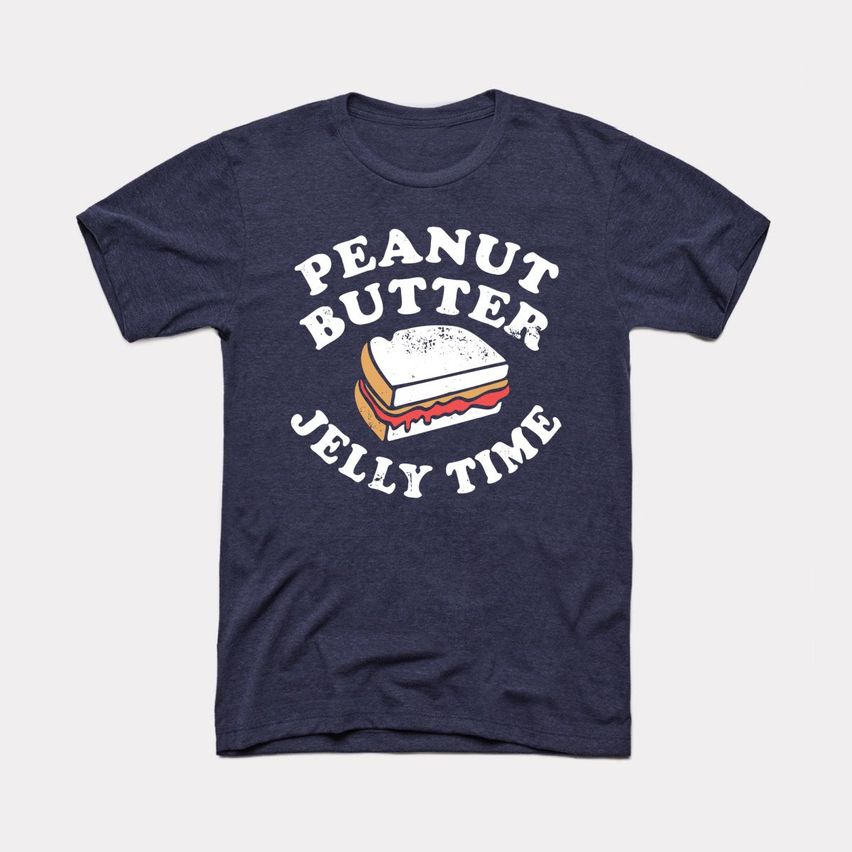 Peanut Butter Jelly Time Adult Unisex Tee