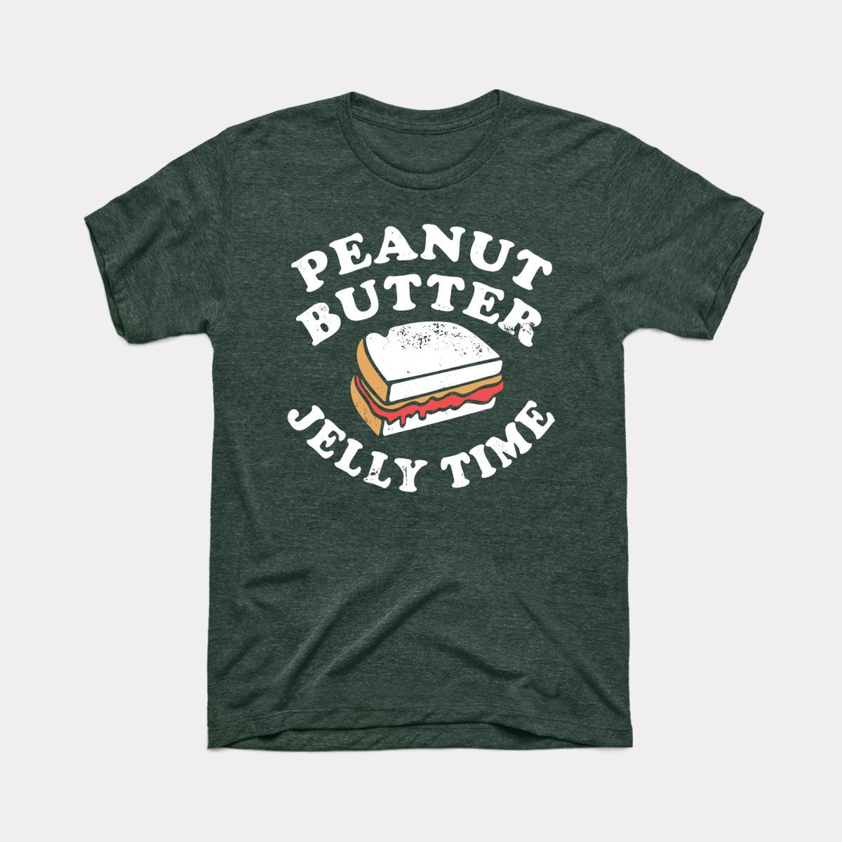 Peanut Butter Jelly Time Adult Unisex Tee