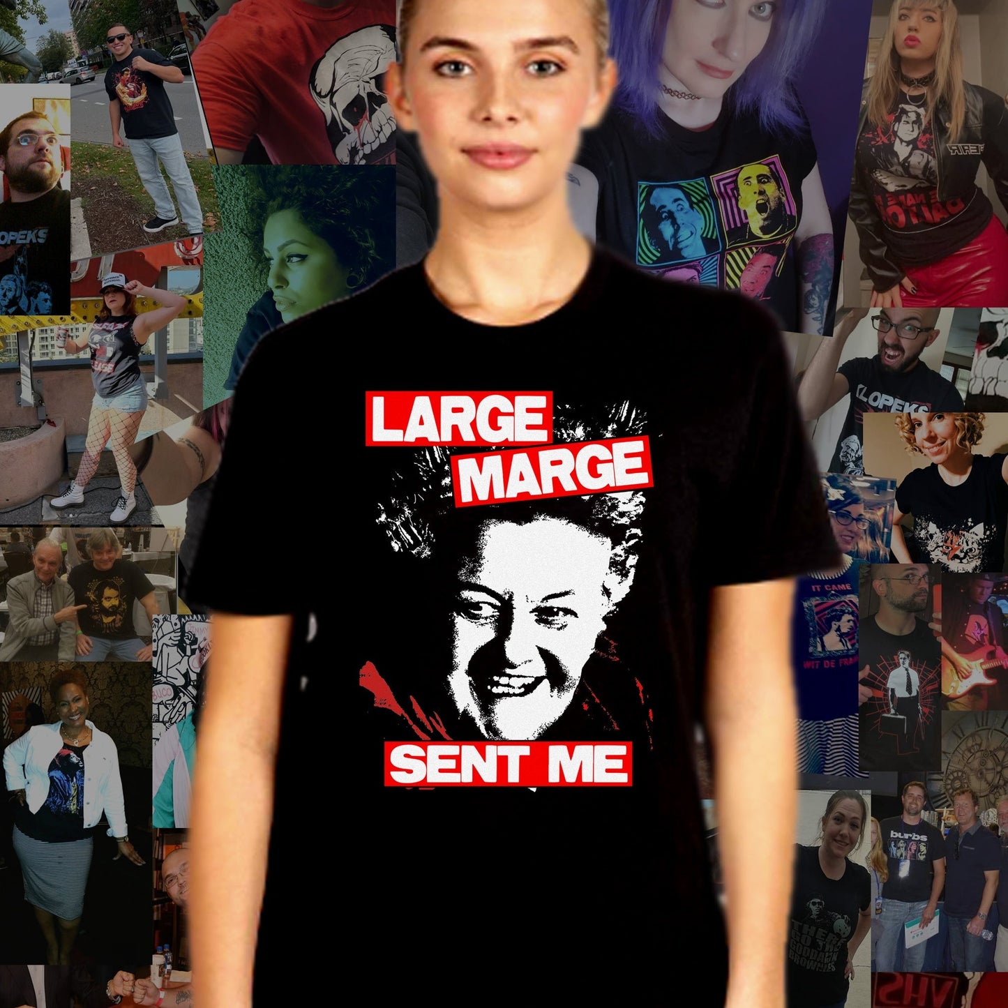 Pee Wee Herman t-shirt Large Marge