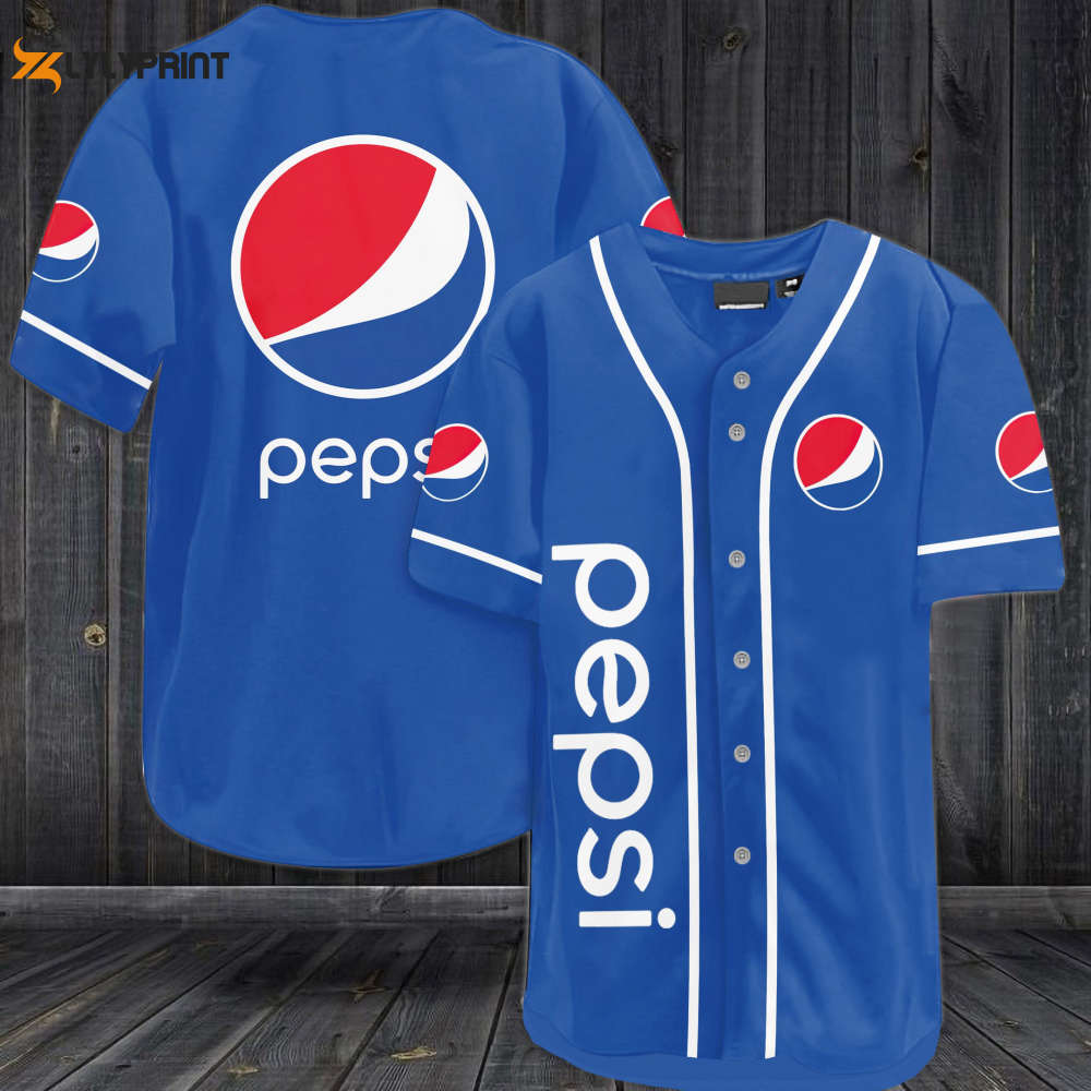 Pepsi Baseball Jersey - lylyprint.com