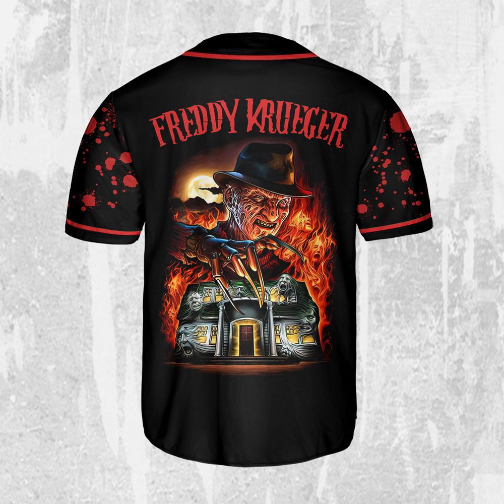 Personalize Freddy Krueger Stay Woke Jersey, Horror Jersey, Freddy Baseball Jersey - lylyprint.com