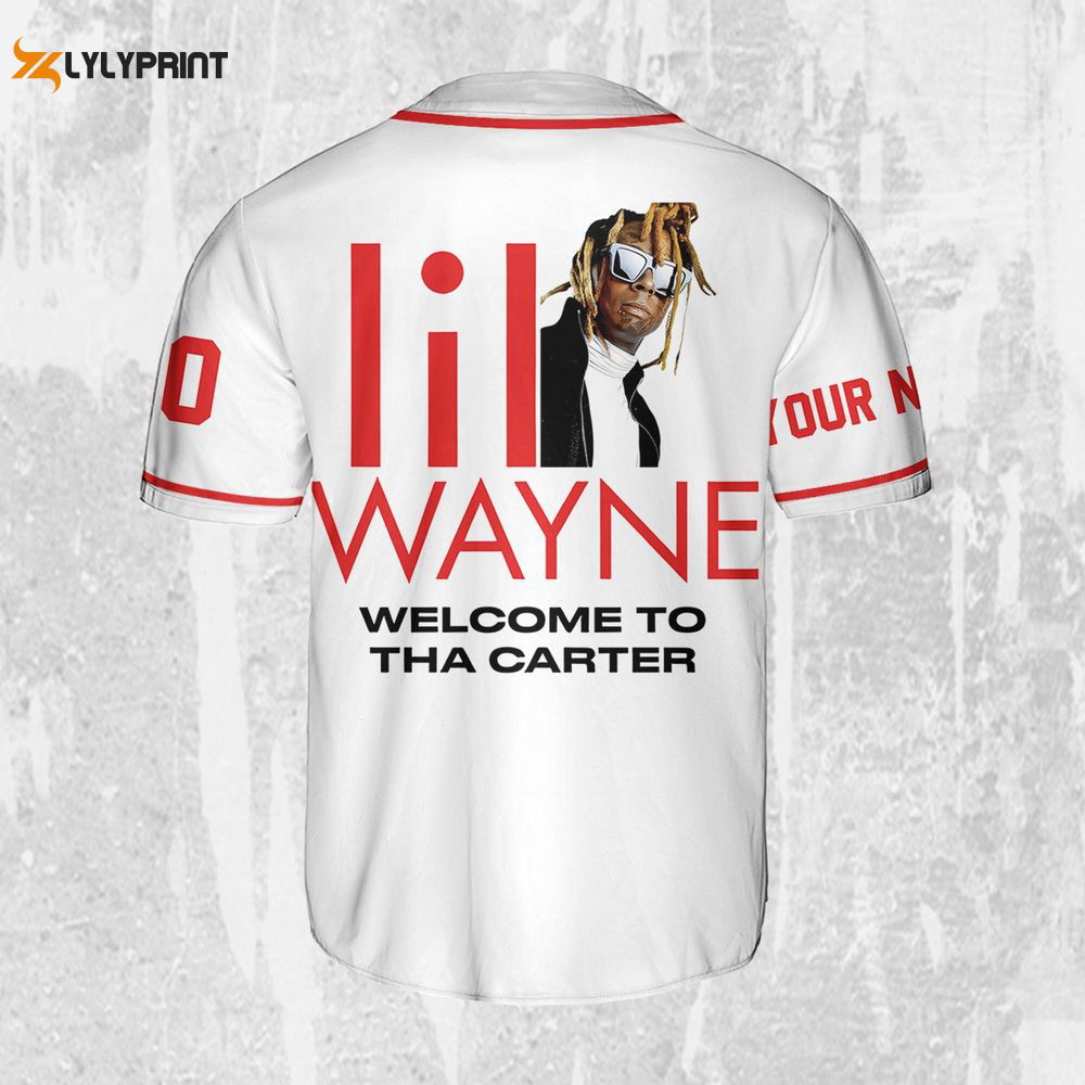 Personalize Lil Wayne Welcome To Tha Carter Jersey, Custom Baseball Jersey - lylyprint.com