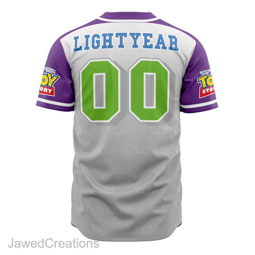 Personalize Toy Story Buzz Lightyear Baseball Jersey - lylyprint.com