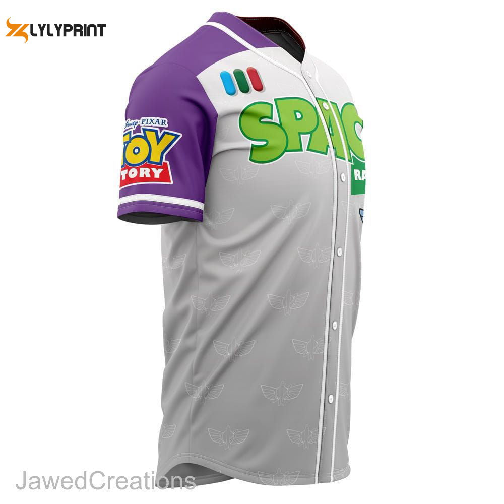Personalize Toy Story Buzz Lightyear Baseball Jersey - lylyprint.com