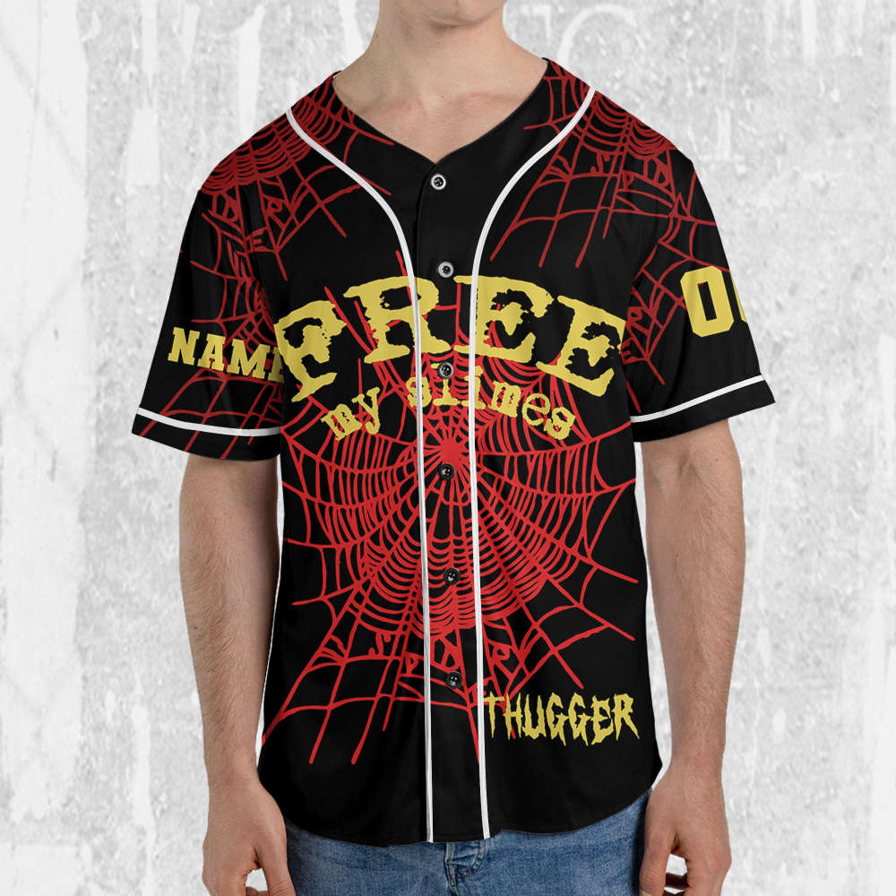Personalize Young Thug Free Black And Yellow Jersey, Young Thug Baseball Jersey - lylyprint.com