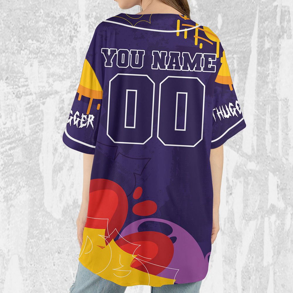 Personalize Young Thug Hiphop Colorful Jersey, Young Thug Baseball Jersey - lylyprint.com