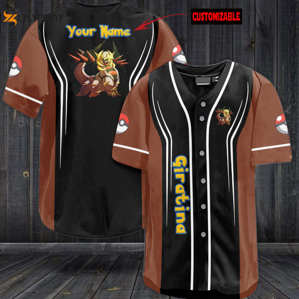 Personalized Giratina Baseball Jersey - lylyprint.com