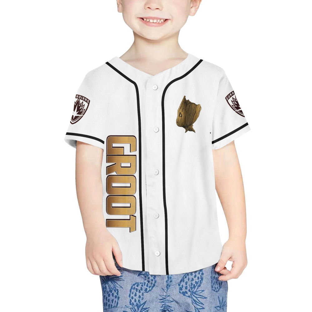 Personalized Groot Awesome Love Life Baseball Jersey - lylyprint.com