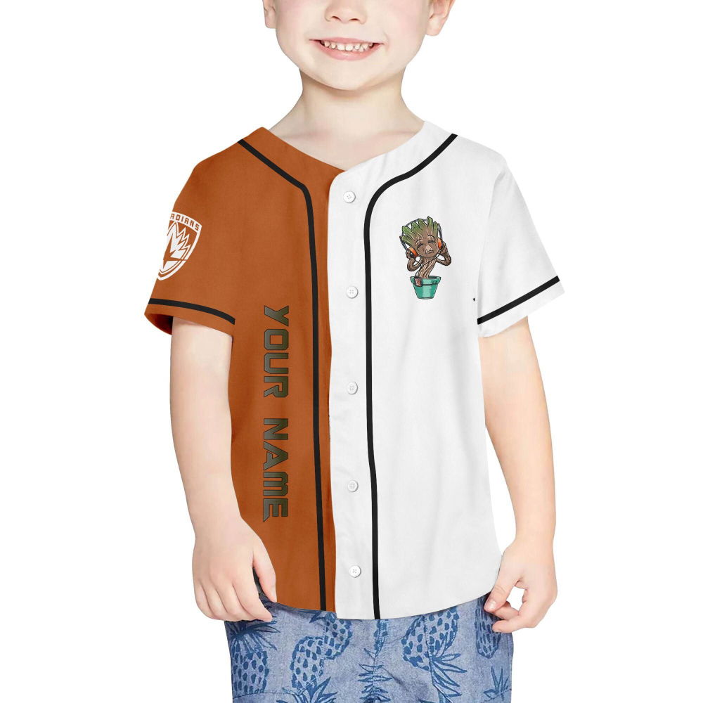 Personalized Groot Dancing With Myself Baseball Jersey - lylyprint.com