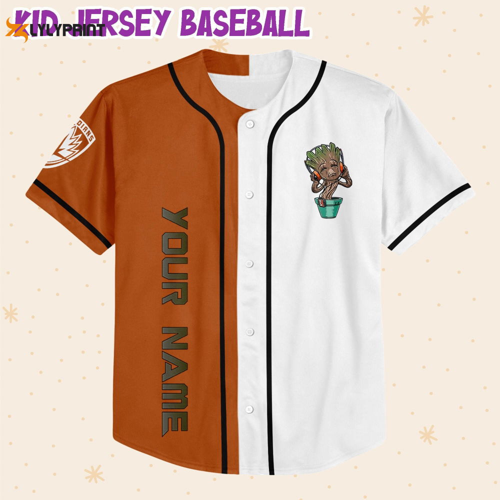 Personalized Groot Dancing With Myself Baseball Jersey - lylyprint.com