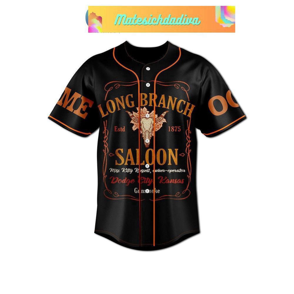 Personalized Gunsmoke Baseball Jersey For Men Women - lylyprint.com