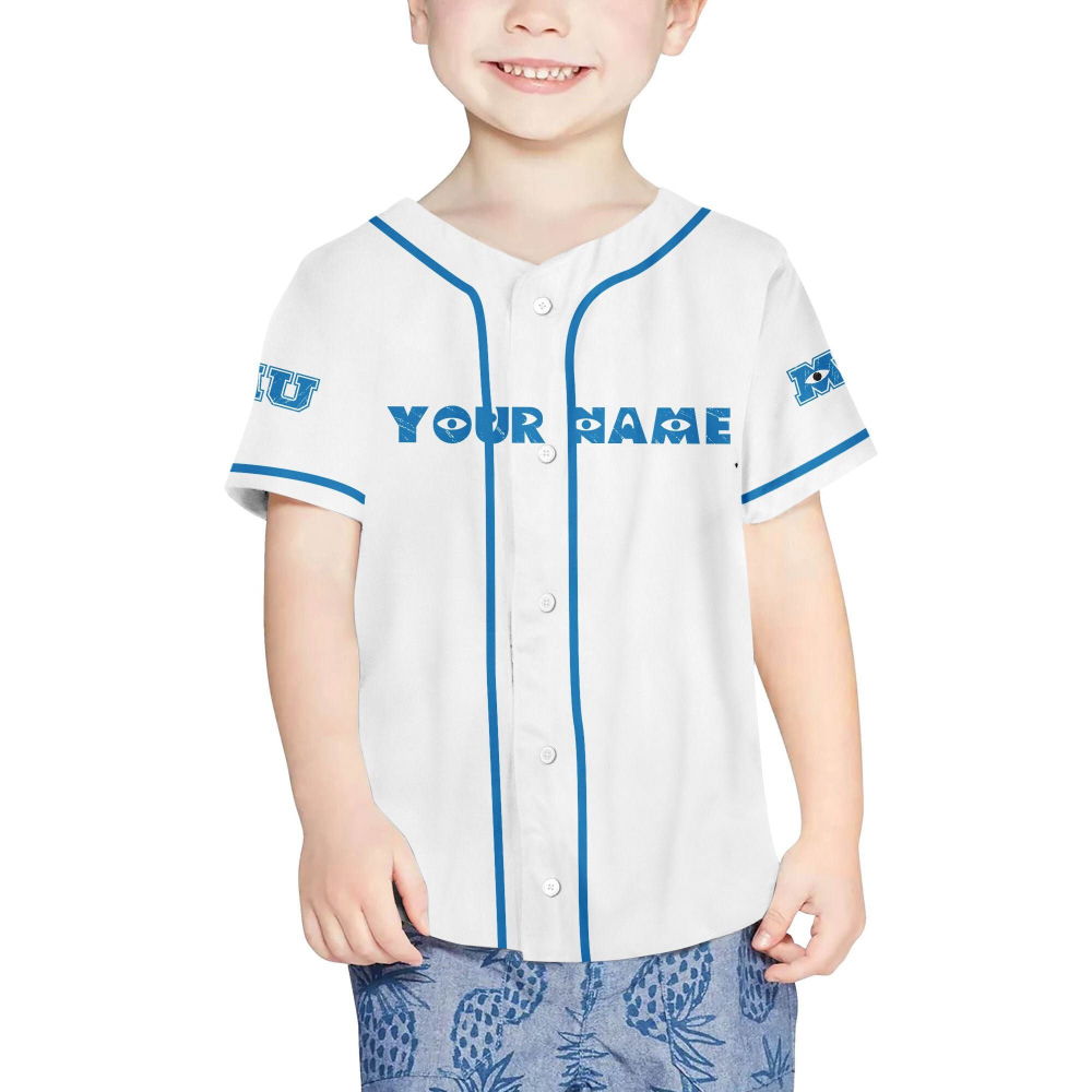 Personalized Monsters Inc Home Of The Scare Games Baseball Jersey - lylyprint.com