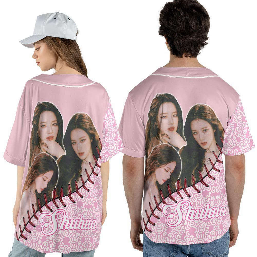 Personalized Shuhua Kpop Baseball Jersey For Men Women - lylyprint.com