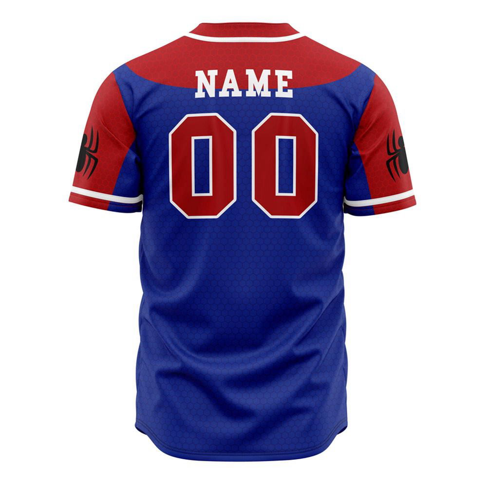 Personalized Spiderman Baseball Shirt, Spider Man Peter Parker Baseball Shirt - lylyprint.com