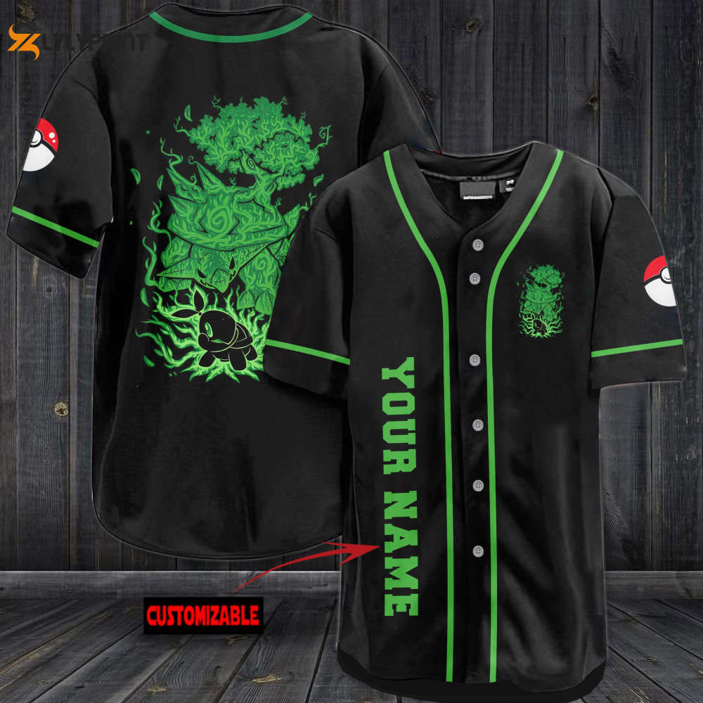 Personalized Torterra Baseball Jersey - lylyprint.com