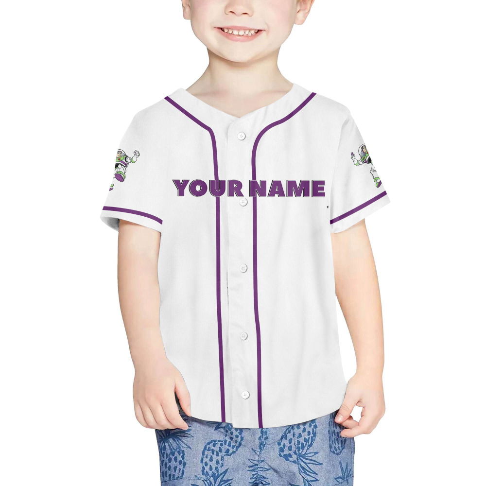Personalized Toy Story Buzz Lightyear Awesome Baseball Jersey - lylyprint.com