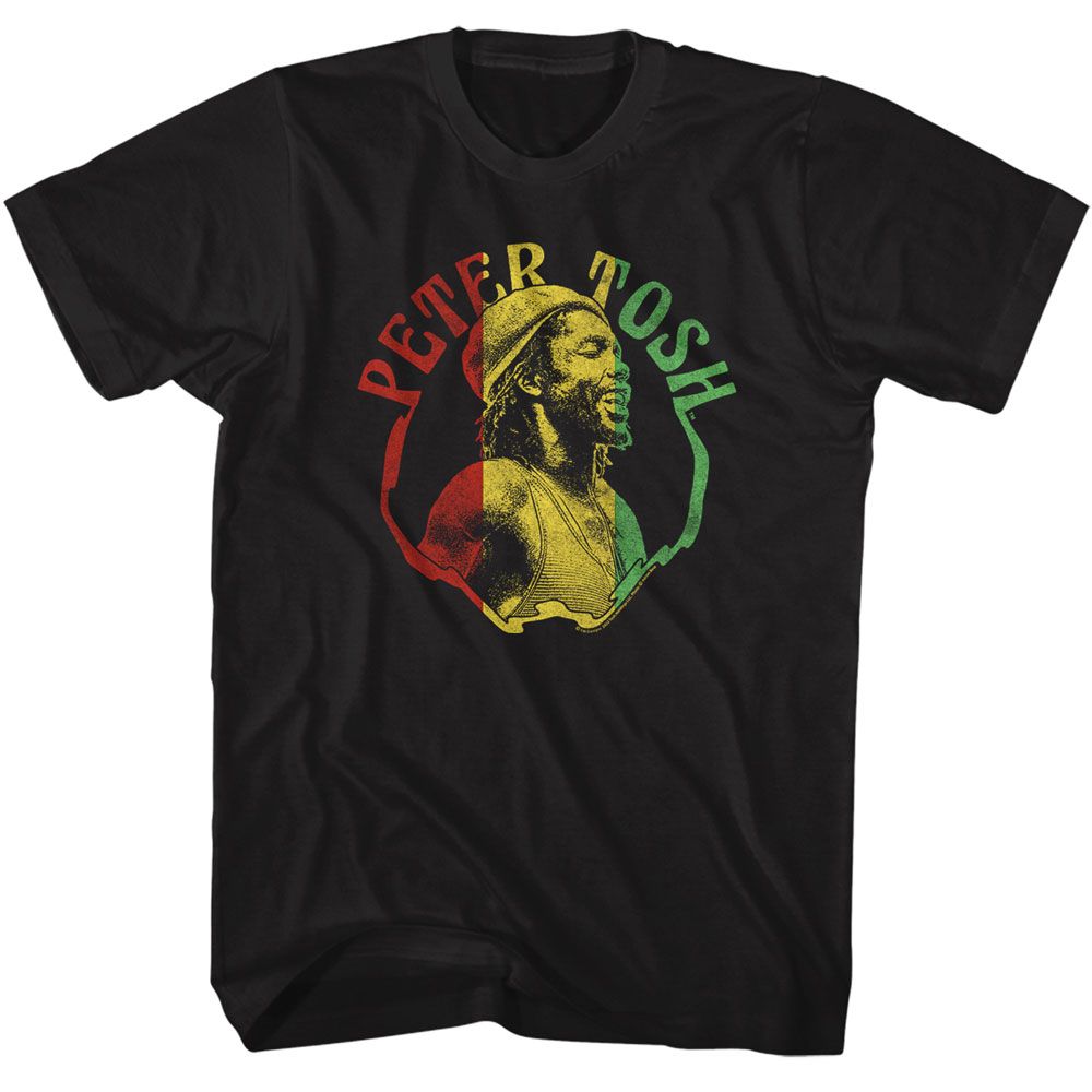 Peter Tosh - Rasta Colors Boyfriend Tee