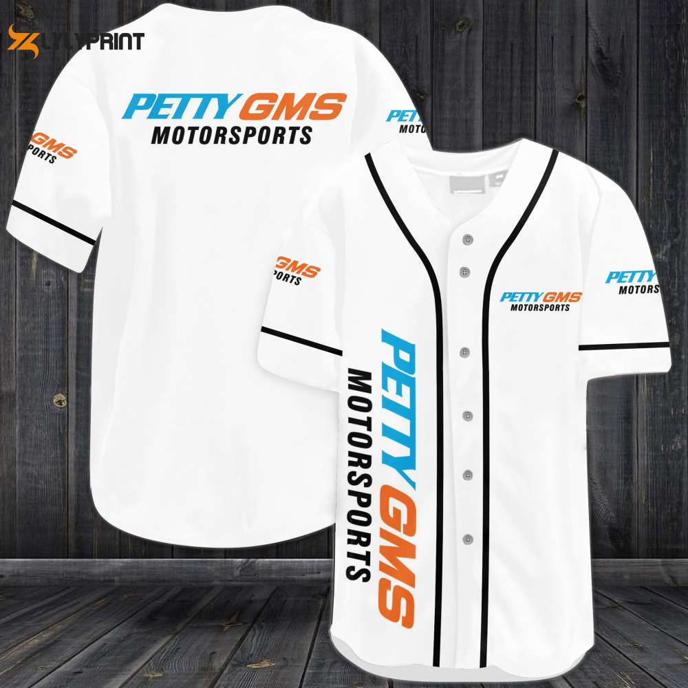 Petty GMS Motorsports Car Team Baseball Jersey - lylyprint.com