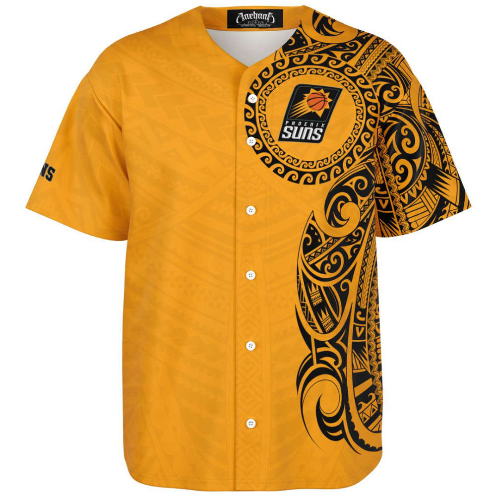 Phoenix Suns Baseball Jersey For Fans BJ0062 - lylyprint.com