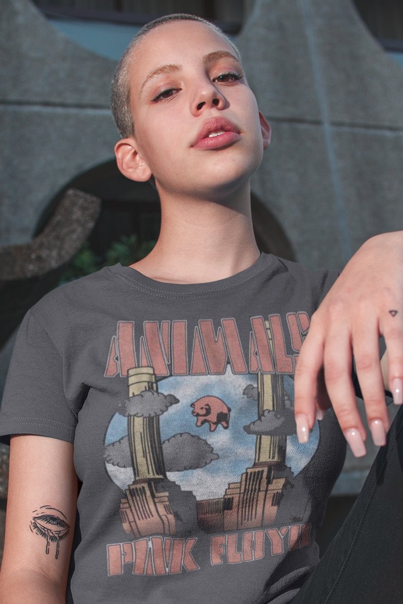 Pink Floyd Animals Boyfriend Tee