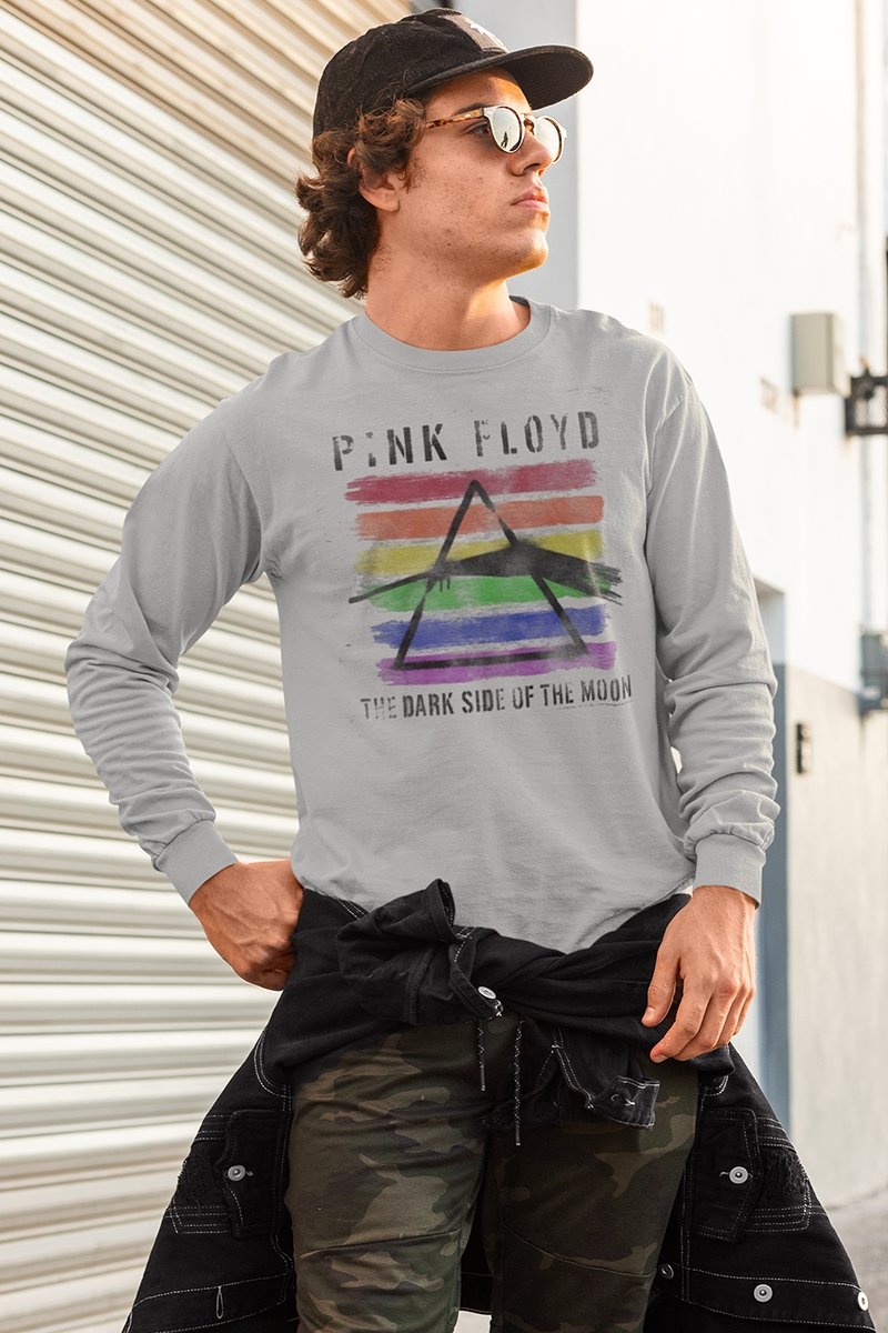 Pink Floyd Blk Light Long Sleeve T-Shirt