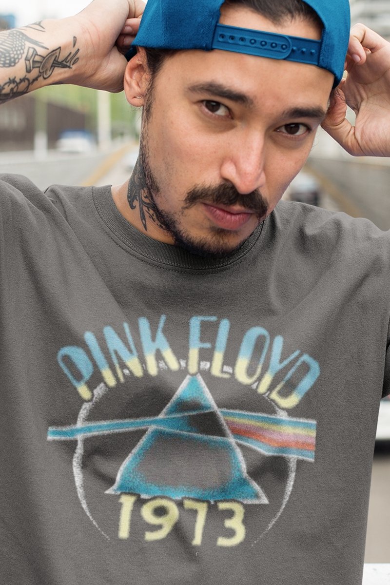 Pink Floyd Dotty Texture Circle T-Shirt